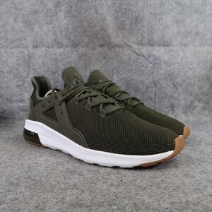 Puma Shoes Mens 11 Athletic Trainers Electron Street Sneaker Green Gym Running